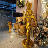 CASCANUEZ CASA MERLINA DORADO 180 CM