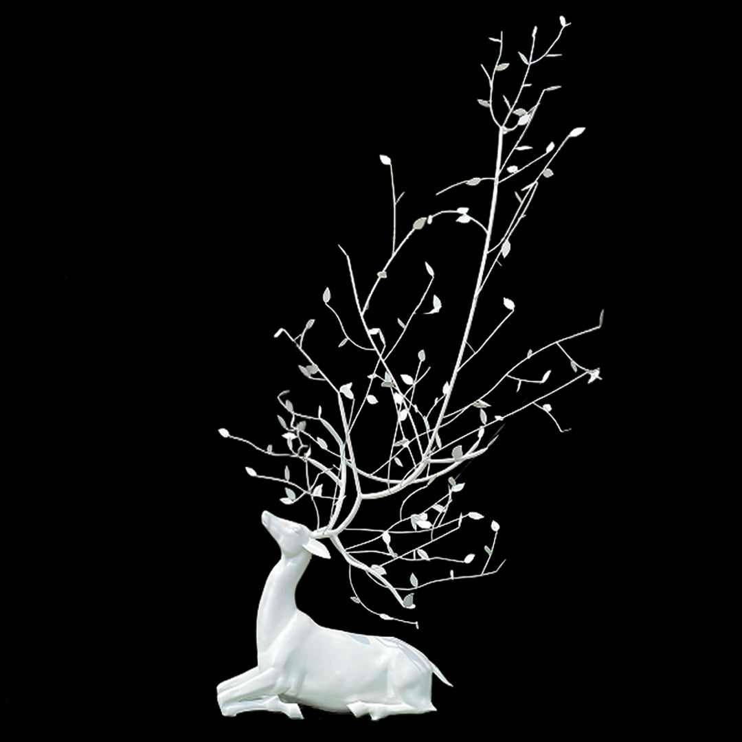 CHRISTMAS REINDEER DE METAL H300