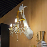 H75 JIRAFA PARA PARED/ CON CANDELABRO