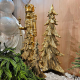 ARBOL RESINA DORADO 54 CM