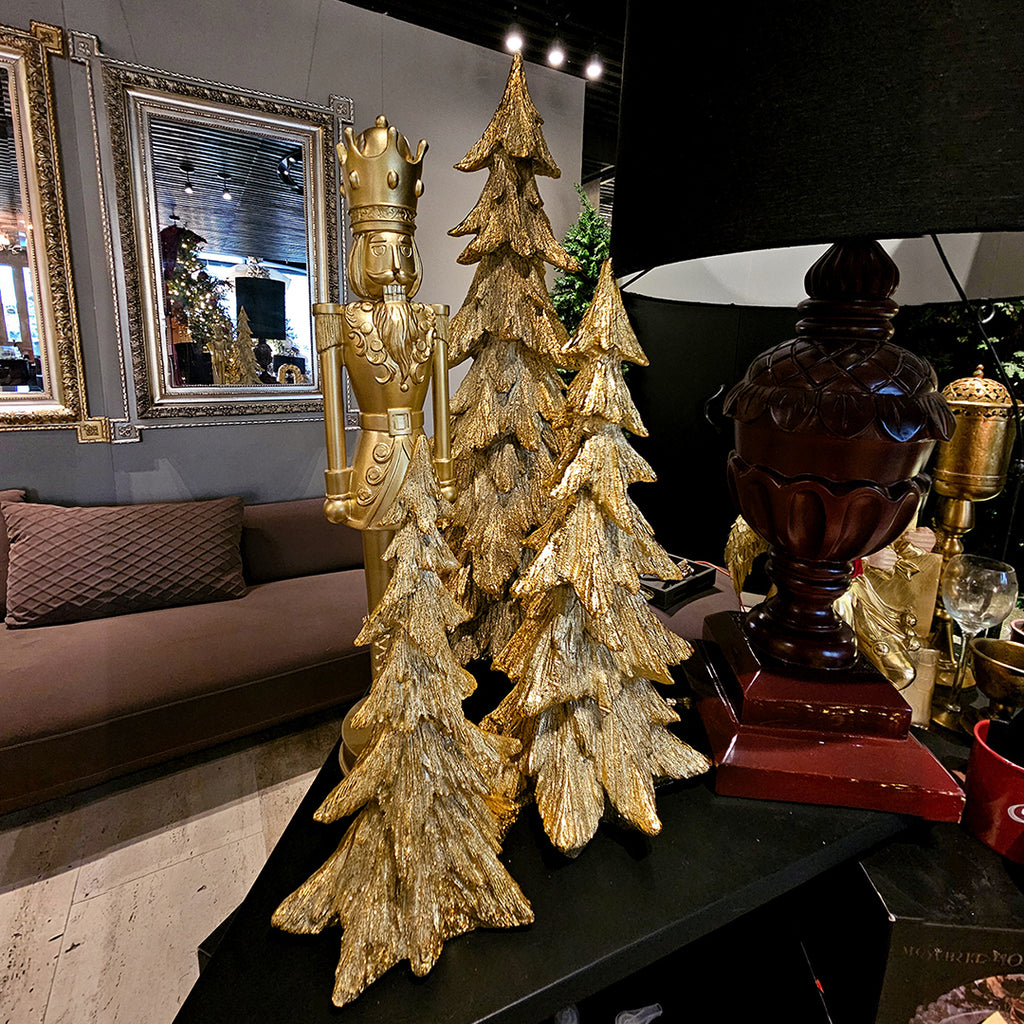 ARBOL RESINA DORADO 54 CM