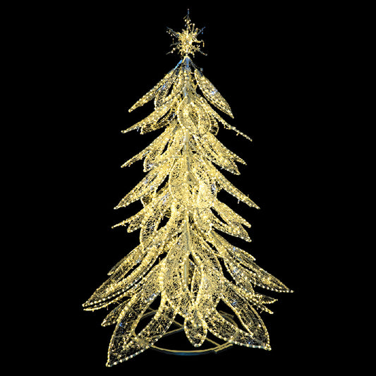 CHRISTMAS TREE CON LUZ LED
Color:  2235L Warm white with 10% flash LED
Indoor & Outdoor Use
UV resistance, 100% waterproof
Item Voltage: 24V DC IP65
