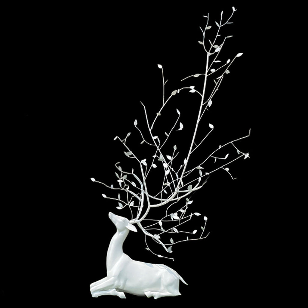 CHRISTMAS REINDEER DE METAL H300