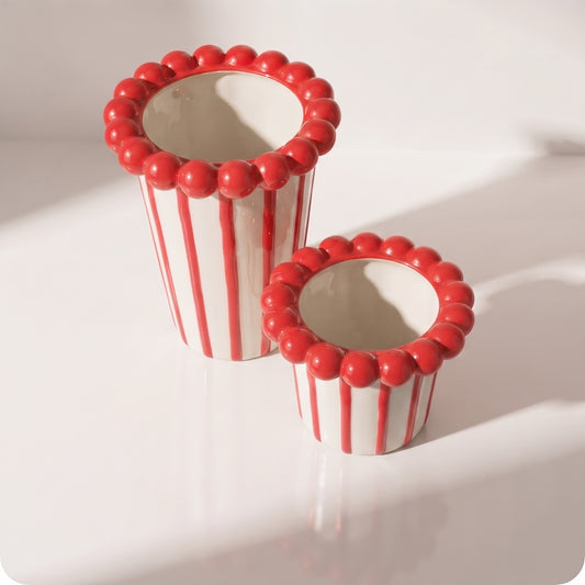 Jarrón Red Candy