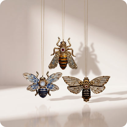 Adorno de abeja con joyas