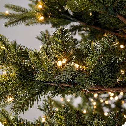 Árbol de navidad verde con 580 luces leds