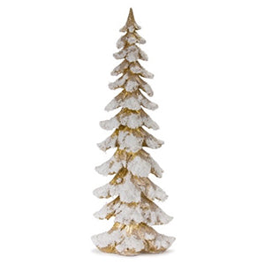 ARBOL DE RESINA NEVADO 88 CM