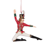 Adorno de Navidad 11.5 x 2.5 x 12.2cm Rojo 4U/Set