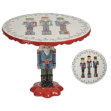 BASE DE PASTEL DE CASCANUEZ 24*24*19cm Rojo