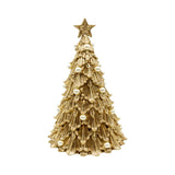 Arbol de Navidad 21x21.3x35.5cm Dorado 1U/U