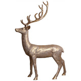 CHRISTMAS DEER PLATEADO 215CM