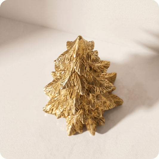 Árbol de resina pino dorado m