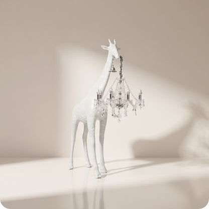 Jirafa con candelabro chica