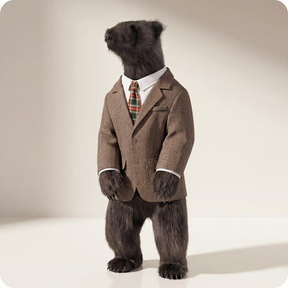 Oso Henry con saco