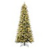 ARBOL NEVADO GLARCIER CON LUZ LEDuraLit 2000WW.  4.27 DE ALTO X 187 DE BASE