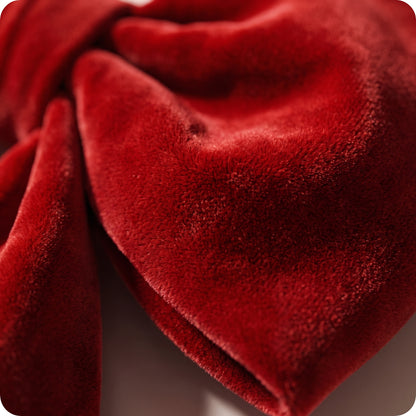 Moño rojo exterior