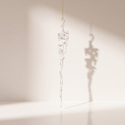 Esfera tipo hielo de acrilico 49 cm
