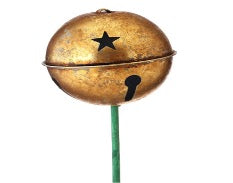 VARA DE ESFERA CASCABEL DORADO VIEJO  15 CM