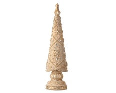 CHRISTMAS TREE DORADO CON PIEDRAS 54.4 CM
