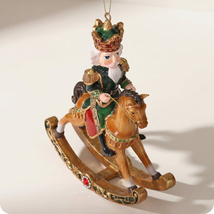 Esfera de cascanuez royal en caballo