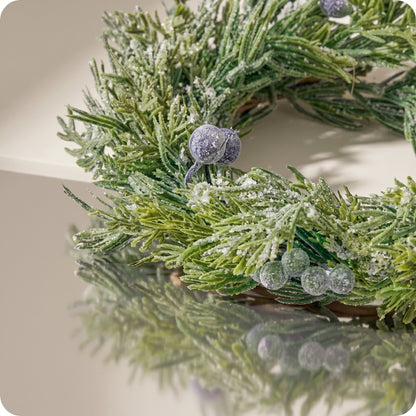 Anillo para vela con aroma de bayas de cedro