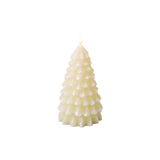VELAS AROMATIZANTES ARBOL CON LUZ LED ON-OFF 7x12.8cm Beige