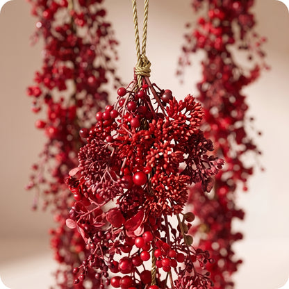 Guirnalda de berries y sedum