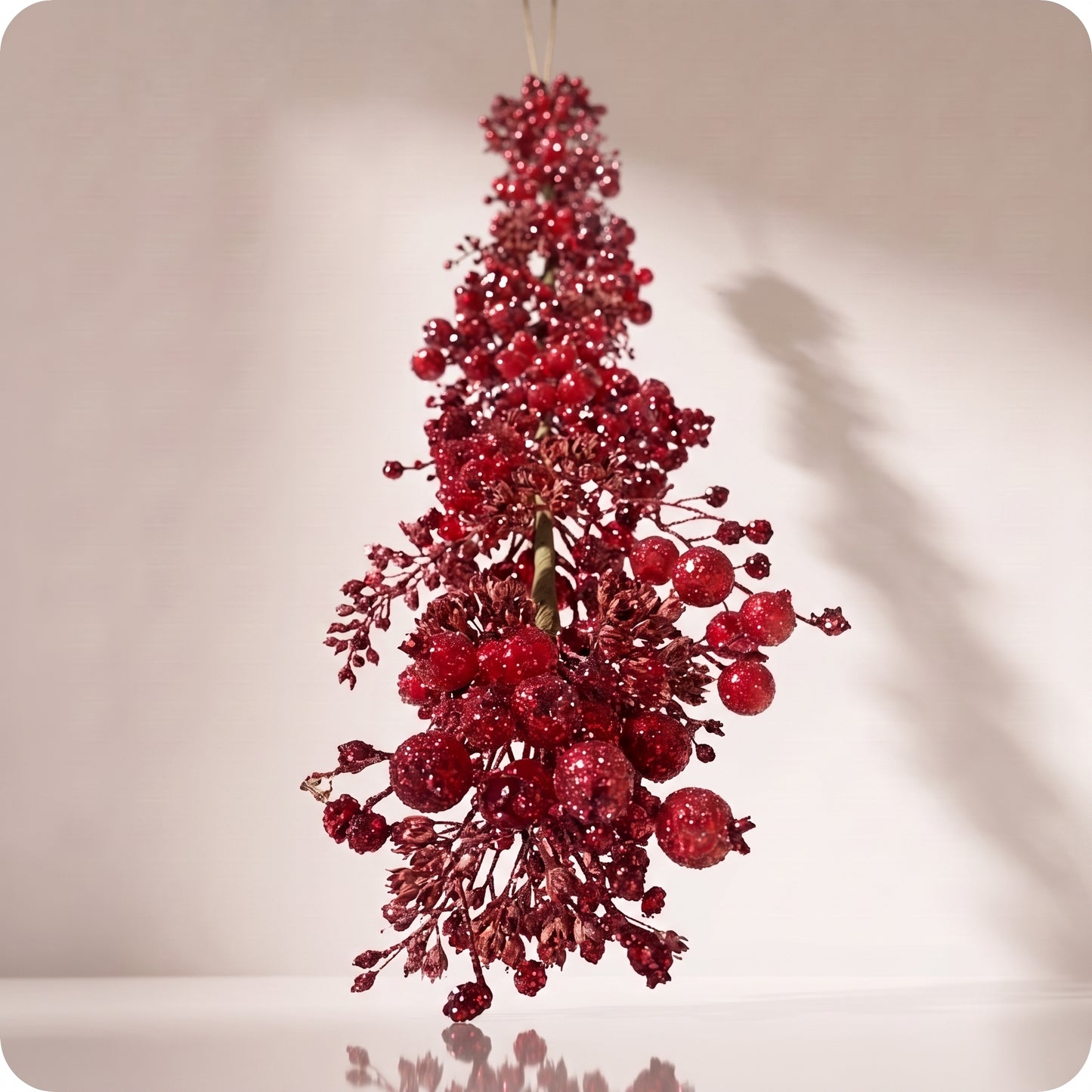 Guirnalda de berries y sedum