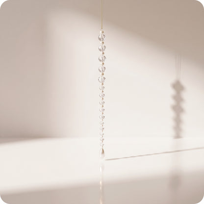 Ornamento de gota de cuentas