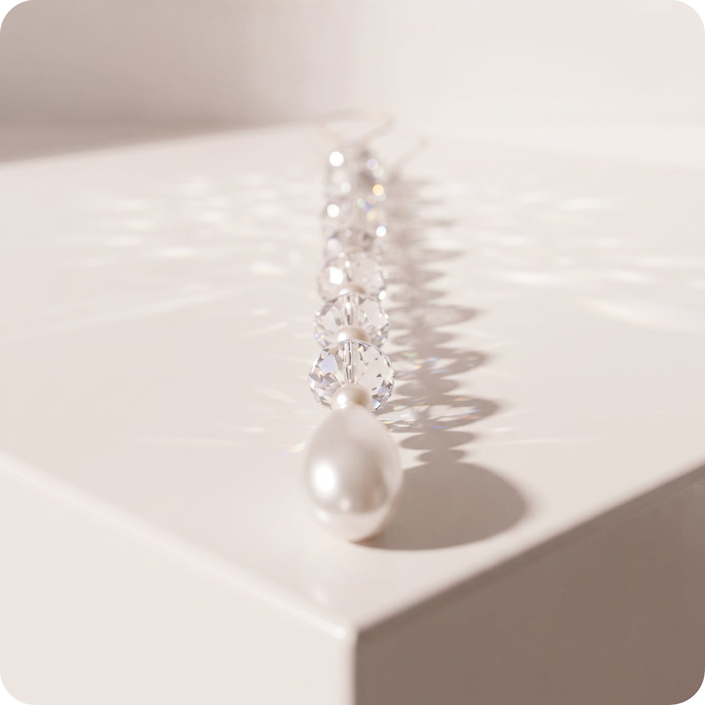 Ornamento de gota de cuentas