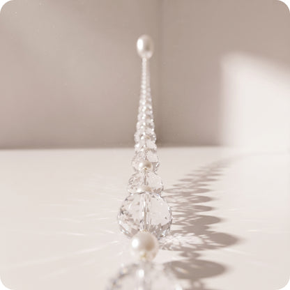 Ornamento de gota de cuentas
