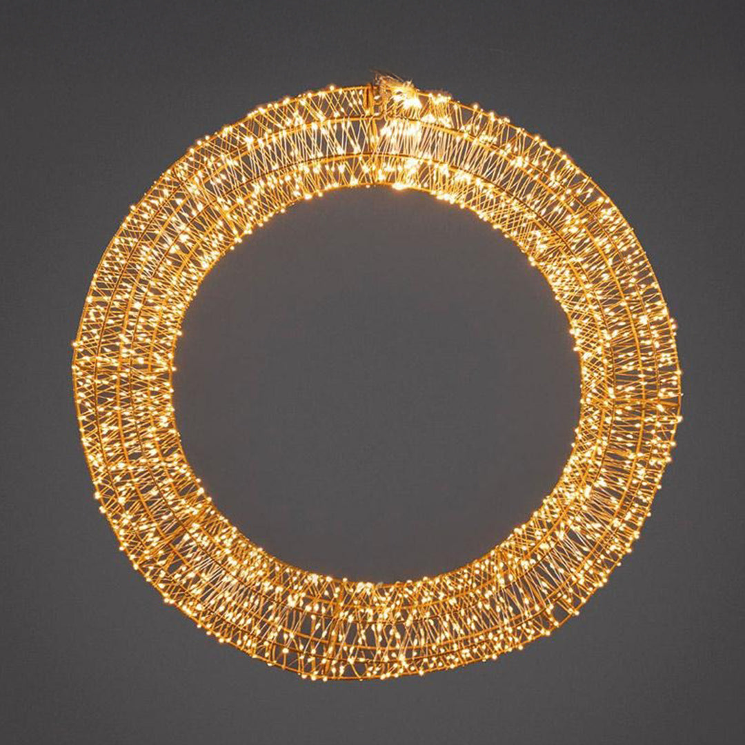 Guirnalda Cable conductor D60 (1920 LED) de 5m, adaptador GS IP44.   1U/U