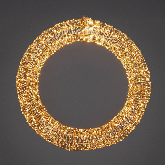 Guirnalda Cable conductor D60 (1920 LED) de 5m, adaptador GS IP44.   1U/U